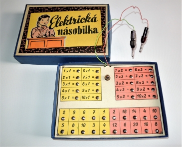 Elektrická násobilka - hra - 60.léta