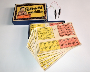 Elektrická násobilka - hra - 60.léta